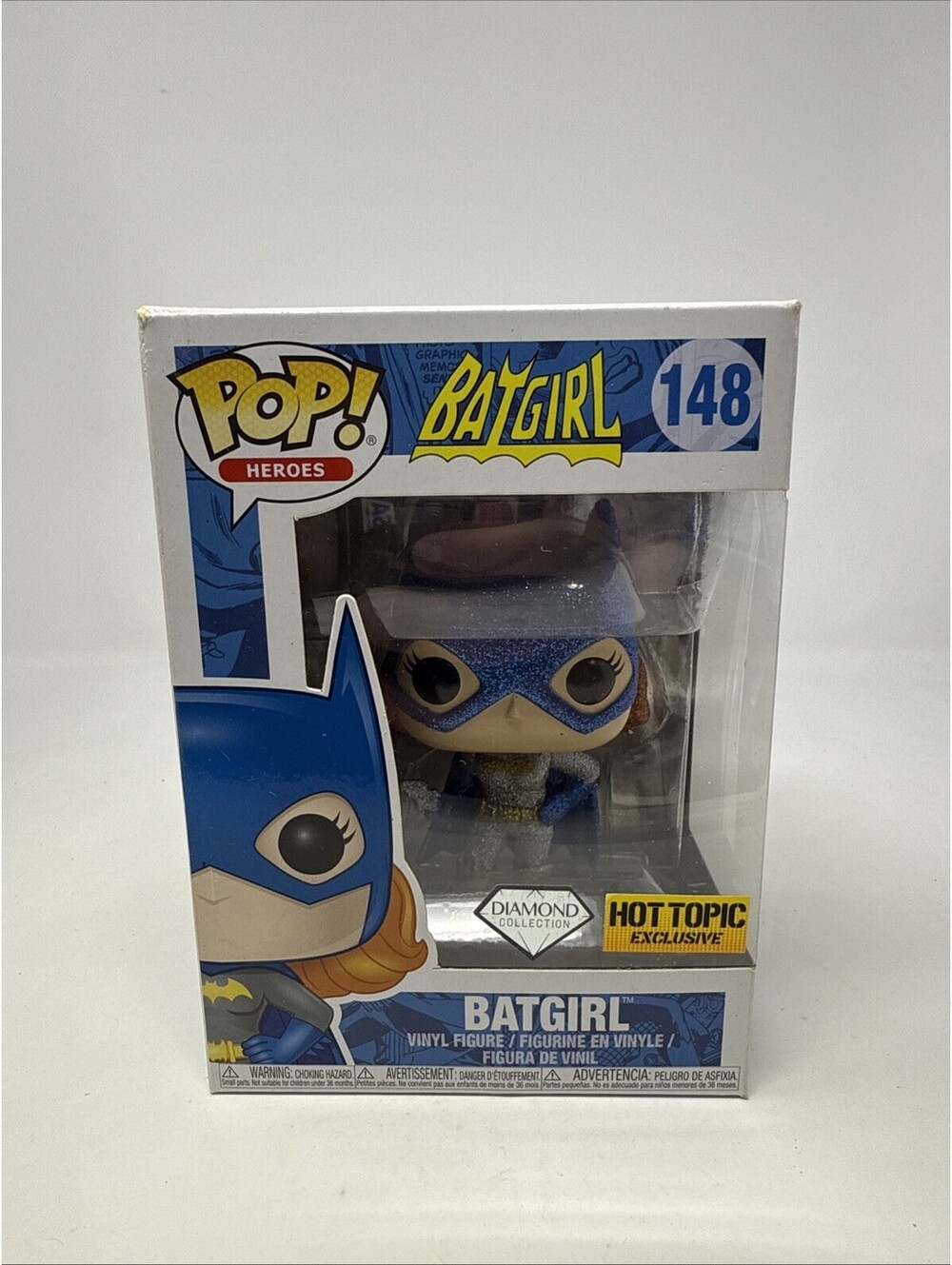 Funko Pop! Vinyl: DC Universe - Batgirl - (Diamond Glitter) - Hot Topic #148